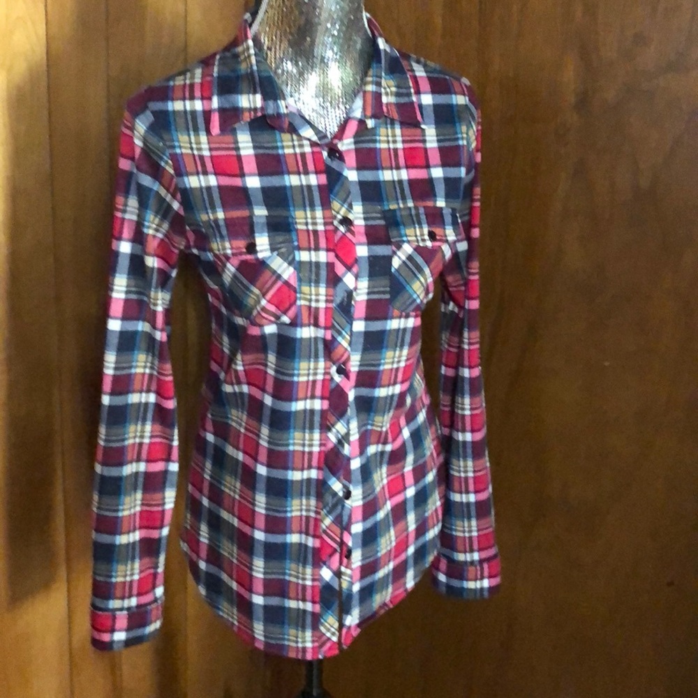 Urban Girl Long Flannel Button Down